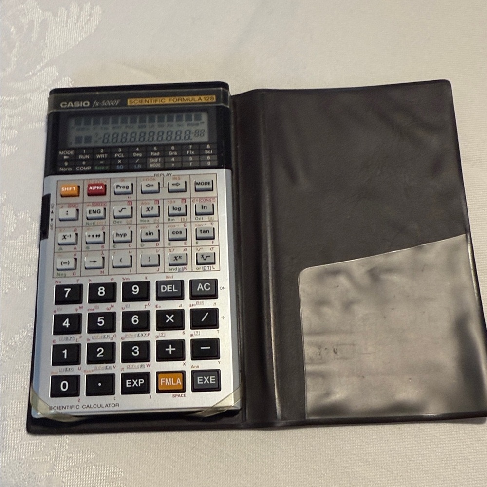 Vintage Casio Fx-5000f Scientific Calculator Made in Japan Tested